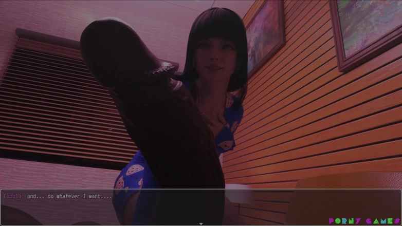 Porny Games: 欲望的阴影：红色房间由萨曼德夫 - 女友与大黑鸡巴公牛失去童贞，Yt boyfrend同意