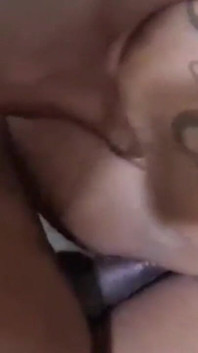 Brunette BBW Cums While Fucking BBC
