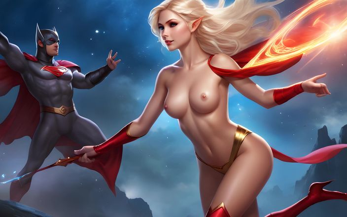 AI Girls: Super-fată elf seria 7