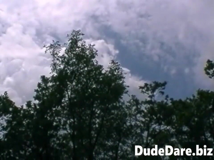 DudeDare: Stunning dudes hammering hardcore outdoors