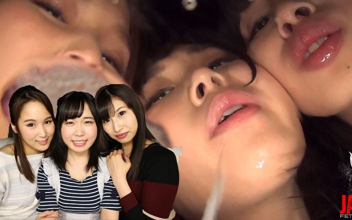 Japan Fetish Fusion: Ultimat fetischupplevelse: saliv, spottande och mycket andedräkt (del 2-2)