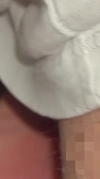 Vacker avsugning sperma i ansiktet