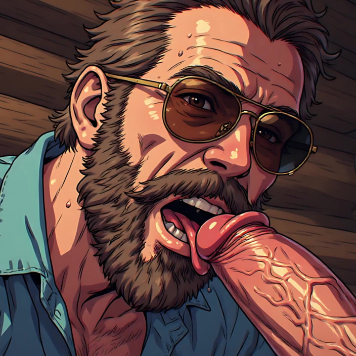 Erotic Man: Fusti succhiano in Aviators Art