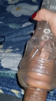Elizabeth Goes Plays with Gel Pussy