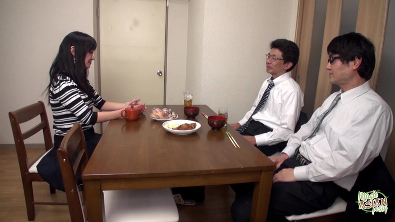 Magic Asian Pussy: Several Guys Were Females on the Table in the Living...
