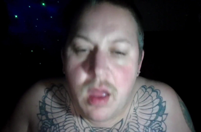 SoftBakedAfterDark: Uomo trans grasso e arramo - equitazione e corda