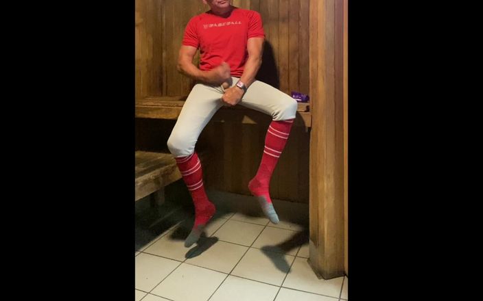 JockDad87: サウナでのDilfjockdad87からの別のホットでムラムラしたエッジングセッション