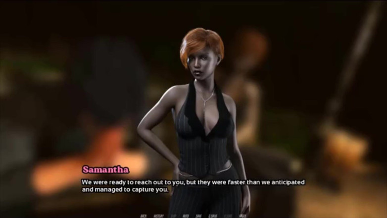 Visual Novels: Savior part 8 - mesmerized and fuck in night park
