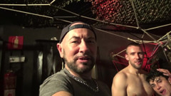 Best French sex tapes bareback: ホアキン・サナタはハリケーンで生で使用