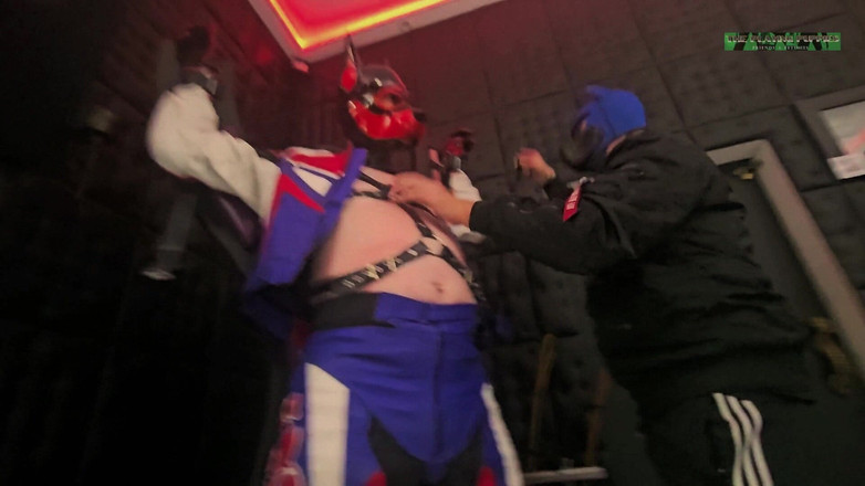 The Playing Puppies: cewek sange ini dientot habis-habisan di kayu salib bagian 1