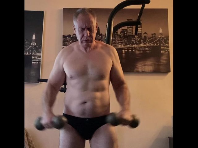 Mature Man Playing with Cock (Alex Igogo)