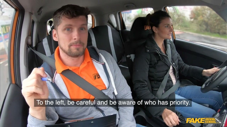 Fake Driving School: Fake Driving School - Suck a Cock Live Tictok Challenge