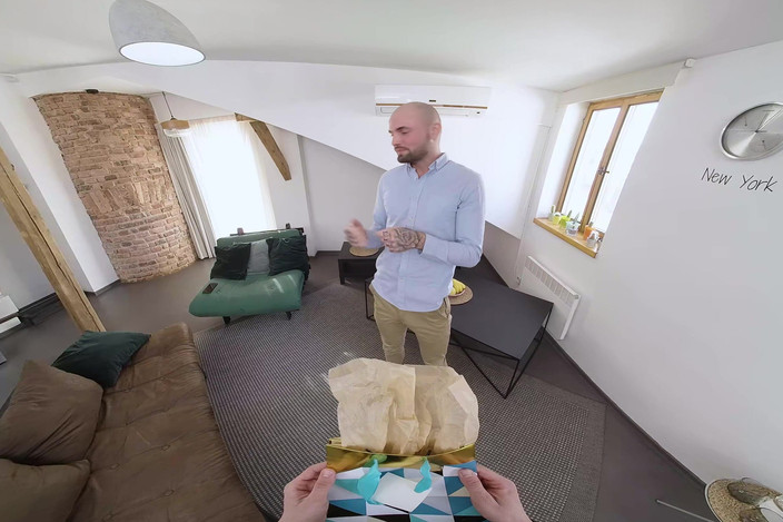 Virtual Real Gay: Getting Daddy a Cock Ring