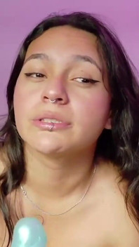 Natural Tits of a Petite Girl Want to Bounce with Your Penis