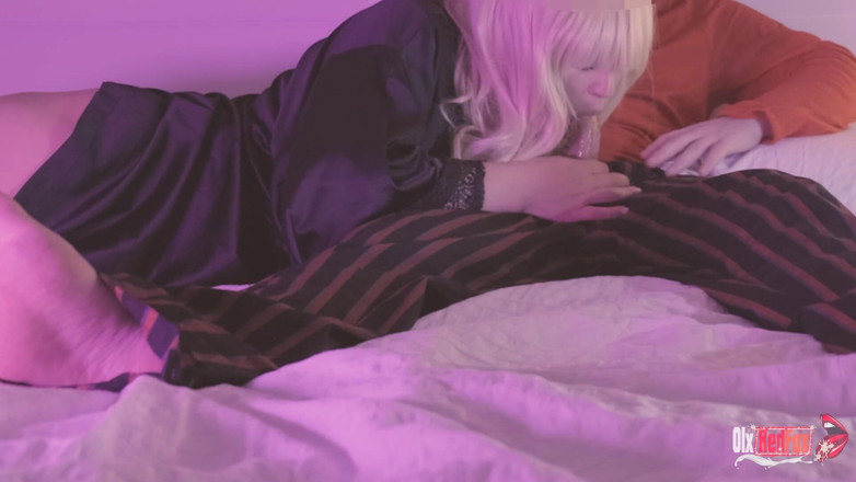 OlxRedFox: คุณแม่เลี้ยง &amp; ลูกเลี้ยง ลูกชายเลี้ยงเย็ดปากฉันลึกสุดหลอด