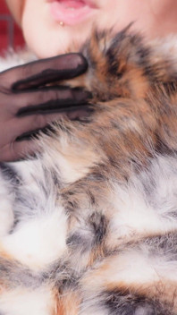 Hot Fur Coat Collection - Part 3. Fetish MILF Arya Grander