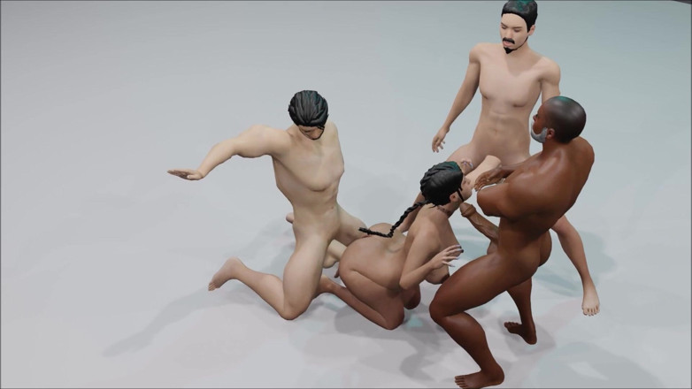 Cockizilla: Quatuor torride avec passion
