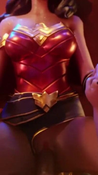 POV - Wonder Woman Gets Missionary Fucked and Creampied