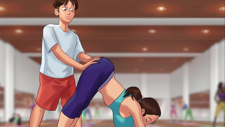 LewdArcade: Summertime saga cookie jar [resolução 16:9] Coleção de cenas de sexo de...