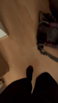 POV: 검은 스타킹을 입은 걷기