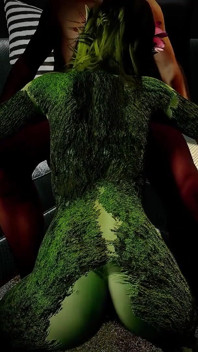 POV에서 자지를 빨아주는 섹시한 Dryad