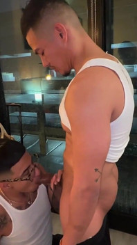 Hung Papi Big Dick Latino Passionate Kissing Fucking Gay Latinos Big Dick
