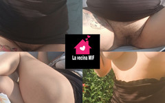 La vecina milf: Tetangga ribuan berubah super hot