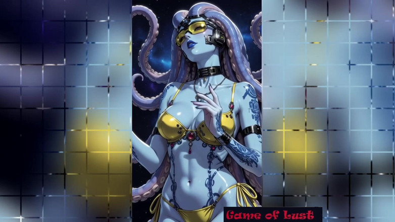 Game of Lust 3D: Gol büyük memeli uzaylı fantezi animasyonu