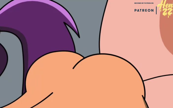 Hentai ZZZ: Футурама Туранга Ліла, кремпай, мультфільм порно