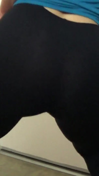 Booty Twerk Black Leggings Featuring Sinn Sage