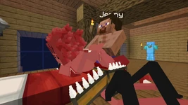 The Jenny Mod Minecraft a Little Present for You, a Mimic and She Is Sexy and Ready to Fuck