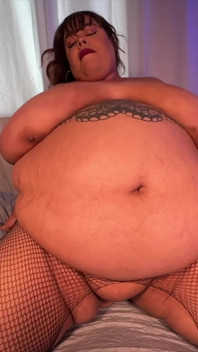 Angel bbw in Grandi tette e grande pancia follia