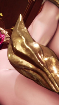3D Futanari Lol Shyvana Fucks Fiora in Her Mouth and Pussy