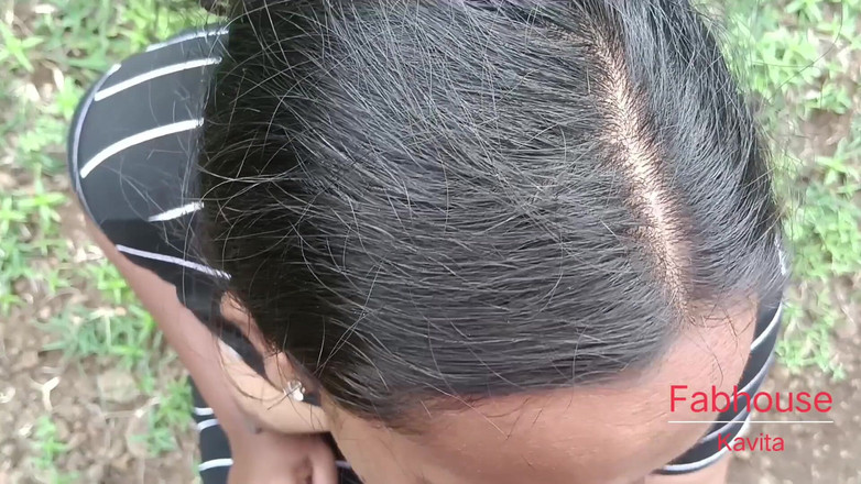 Kavita _zawazawi: India Kavita follando en selva como puta
