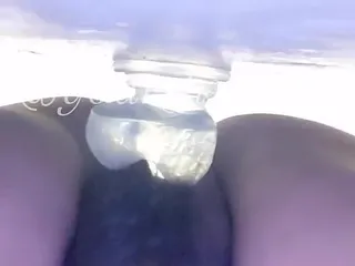 Rokoo: BBW Thai Girl Destroying Her Pussy Big Dildo