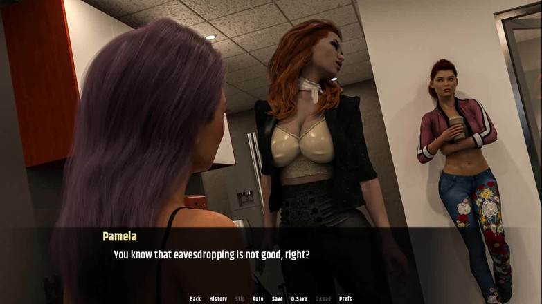 Dirty GamesXxX: Derealização: um cara e muitas meninas no escritório ep 12