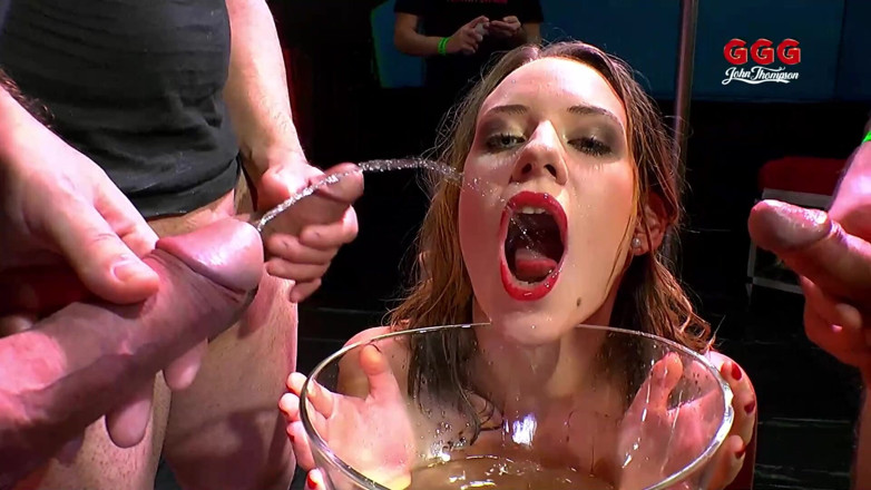 Gang Bang Germany: Devoted Slut Gangbanged Hard in Wild Orgy