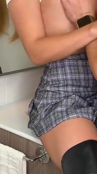 Petite Student with Big Tits Gets Fucked by Her Roommate