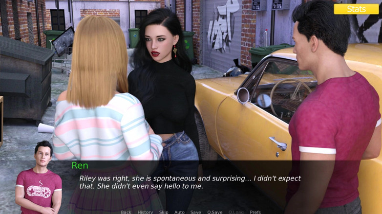 3D Cartoon Porn: Erotica 2 - Riley memperkenalkan kawan baiknya Lilly to Ren