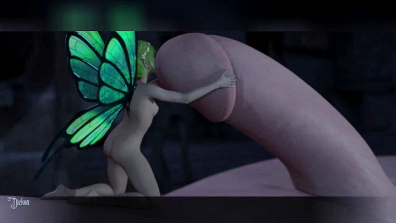 3DXXXTEEN2 Cartoon: Een aftrekbeurt van iemand met fey-afkomst. 3D porno tekenfilmseks
