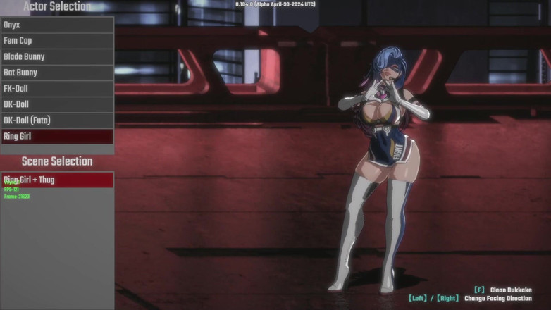 LewdArcade: Pure Onyx Gallery [часть 01] секс-борьба на стороне свиток, порно-игра [18+] секс-игра