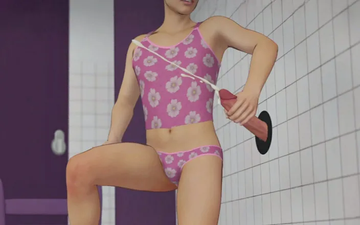 Femboy Asura: Workong Hard to Do Posing to Become a Sissy