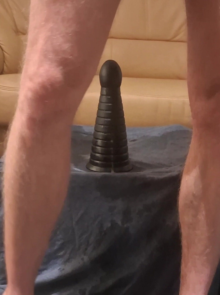 NoFace Twink X: Solo Boy Extreme Anal Dildo - Huge Toys