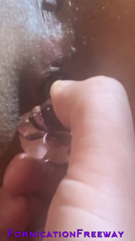 Pulling Her Butt Plug Out - Fornicationfreeway