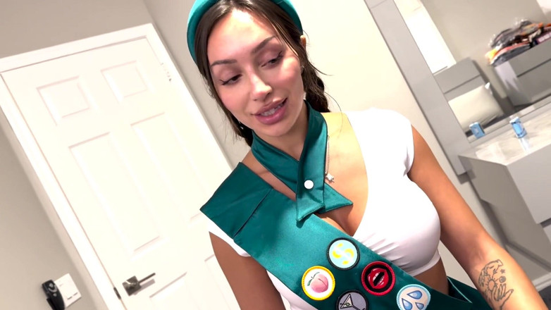 Teddy Tarantino: Horny Girl Scout Sisi Rose Has Rough Sloppy Sex