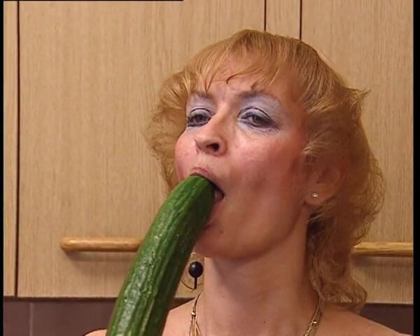 YOUR FIRST PORN: Today We're Having Cucumbers for Lunch