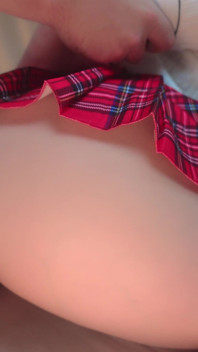 Mini Skirt pov berdebar-debar dan creampie - awek pantat tebal melantun tetek besarnya - Lilykoti