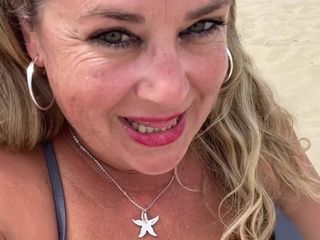 Lily Bay 73: Beach Day! Thinking About Showing My Tits