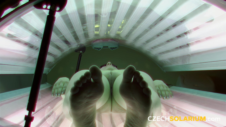Czech Solarium: チェコ・ソラリウム154:ブルネットが最後のショーを