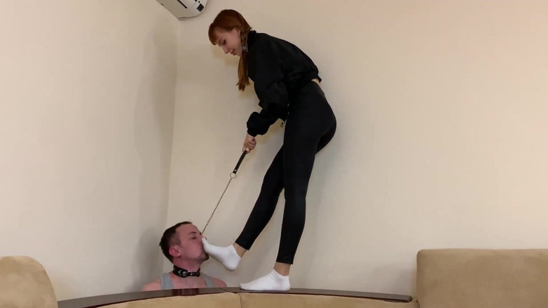 Petite Princesses Femdom: Petite younger Stepsister enslaved her stepbrother and humiliates him with...